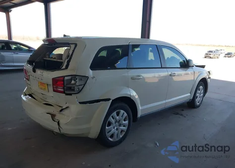 2014 Dodge Journey Se z USA, uszkodzony, nr VIN 3C4PDCAB3ET103413